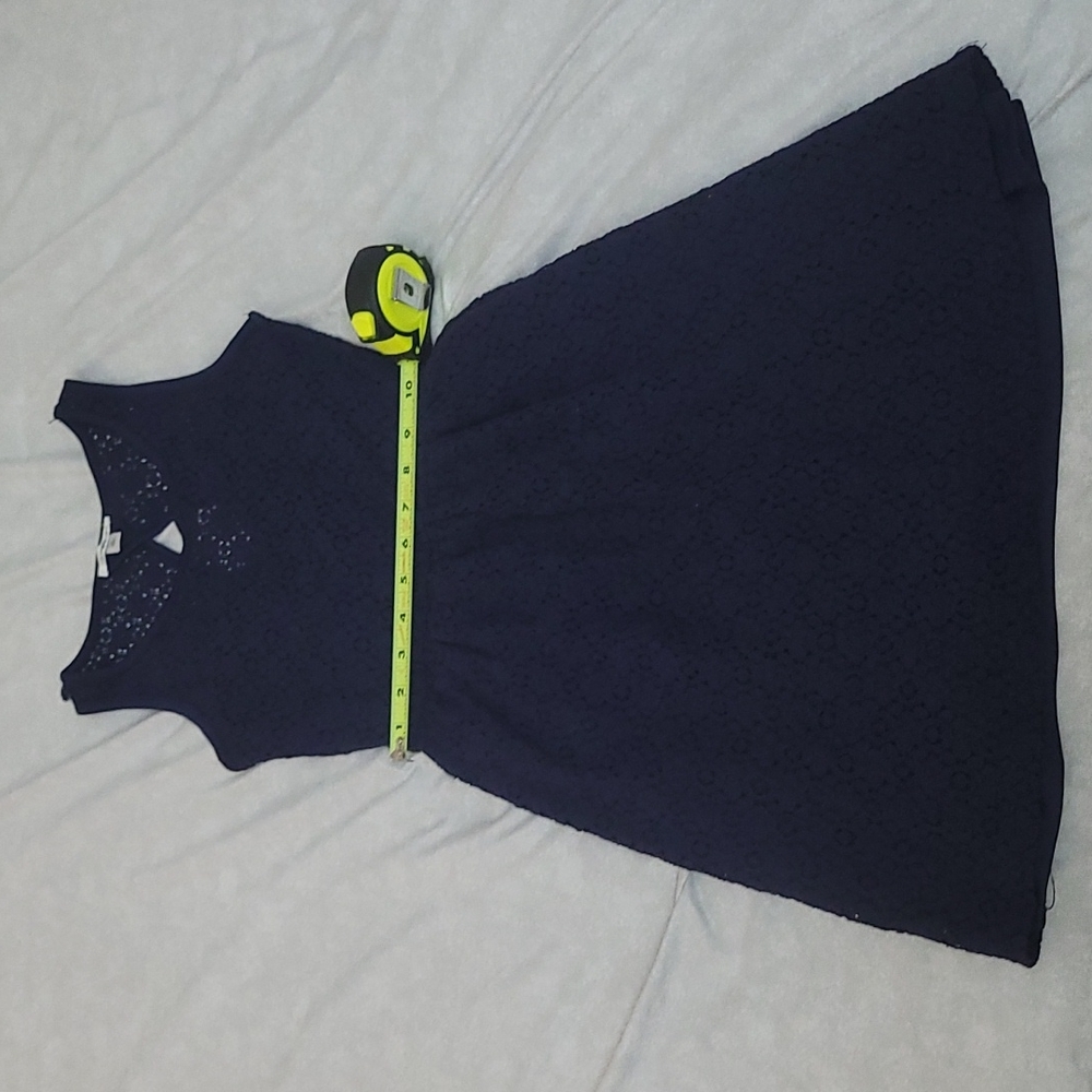 Lace blue dress Juniors size M